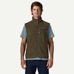 Patagonia Men's Retro Pile Fleece Vest Basin Green