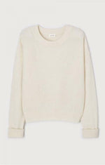 American Vintage Maglione Donna Vitow Bianco