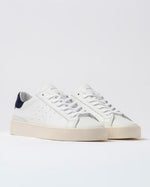 D.A.T.E. Sonica Calf White Blue