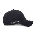 New Era 9TWENTY New York Yankees MLB Washed Script Blu Navy