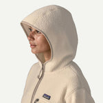 Patagonia Women's Retro Pile Fleece Hoody Natural