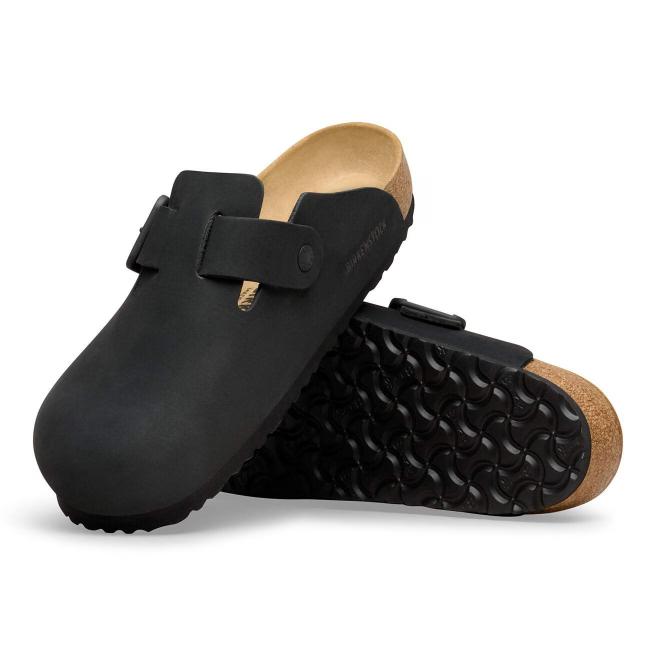 Birkenstock Boston Wire BucklePelle Nubuck Narrow Fit
