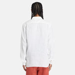 Timberland Camicia in Lino Mill Brook Slim Fit