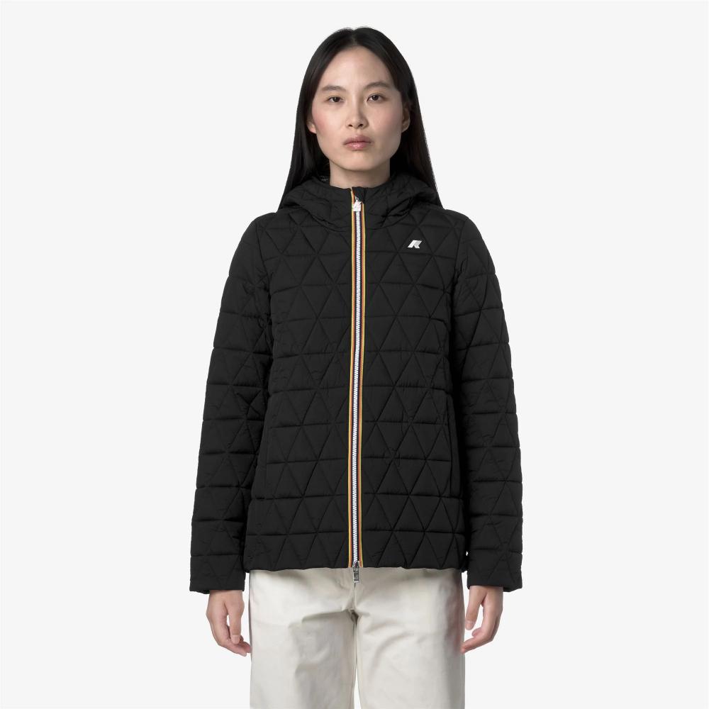 K-Way Giacca Madlaine Diamond Quilted Warm Black PureBlack Pure