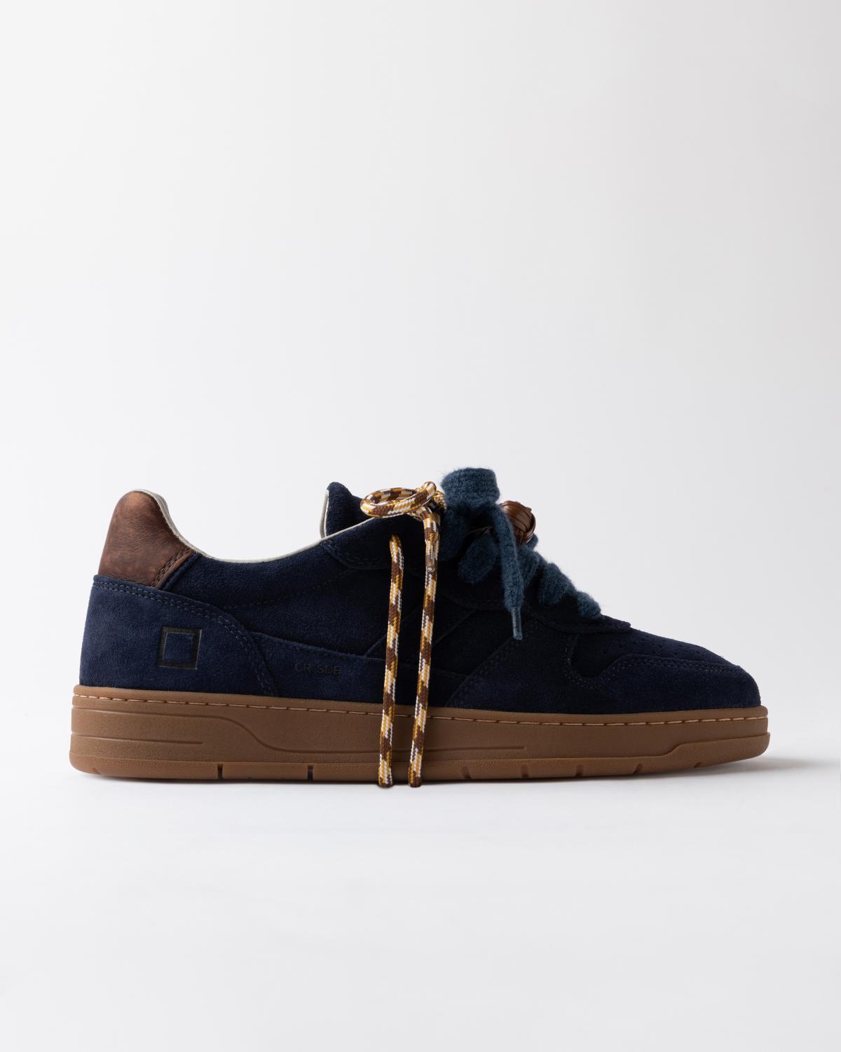 D.A.T.E. Court 2.0 Suede Blue