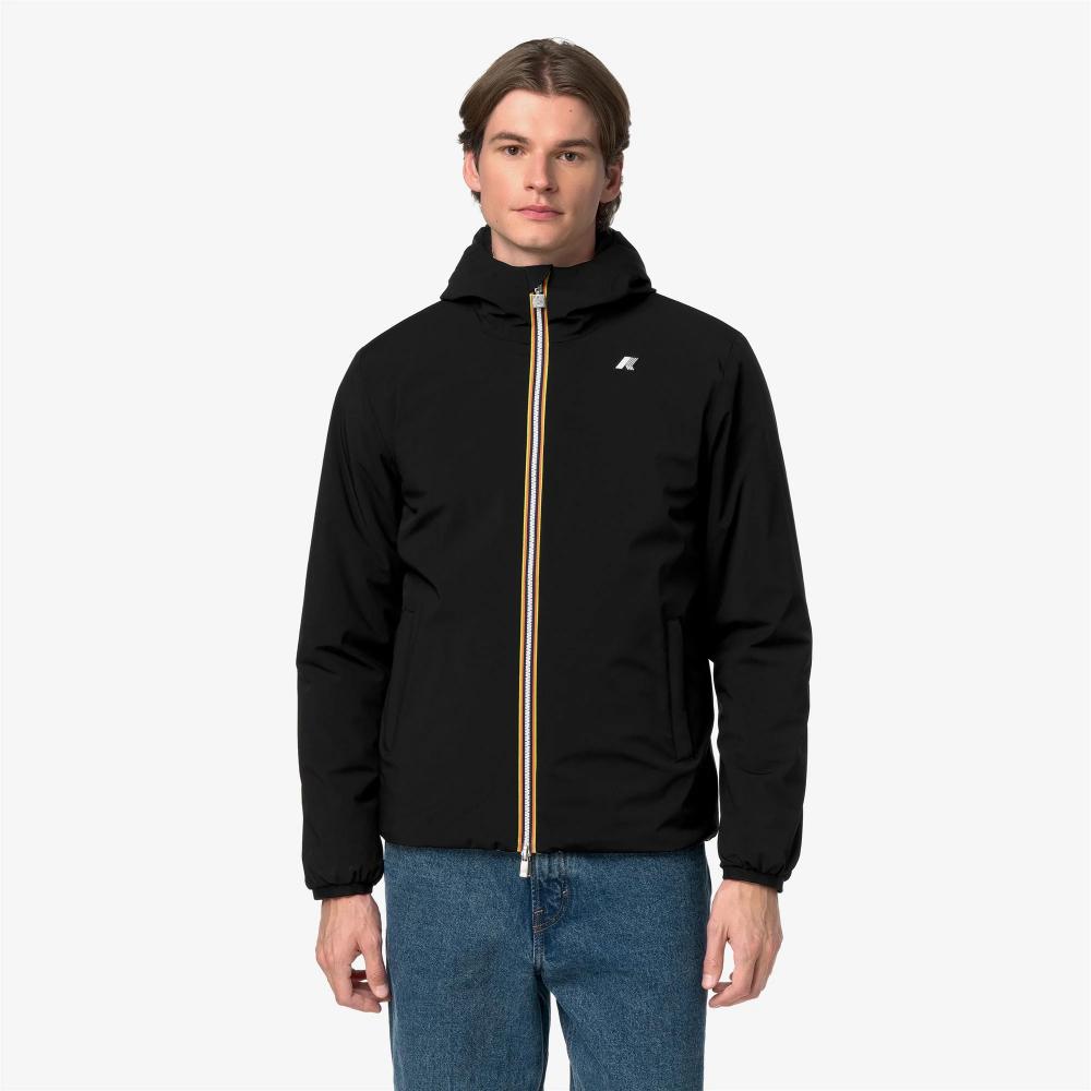 K-Way Giacca Jack St Warm Double Black Pure/Beige Khaki