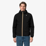 K-Way Giacca Jack St Warm Double Black Pure/Beige Khaki
