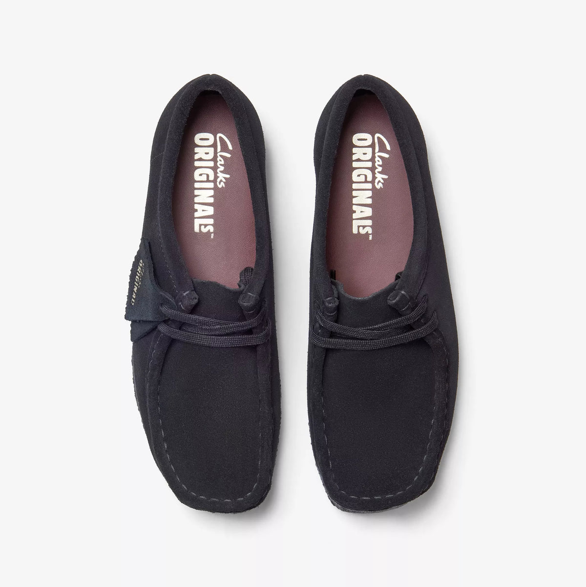 Clarks Wallabee Camoscio nero