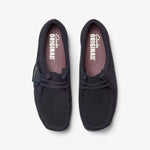 Clarks Wallabee Camoscio nero