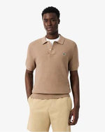 Lacoste Polo in Maglia Bouclé Classic Fit