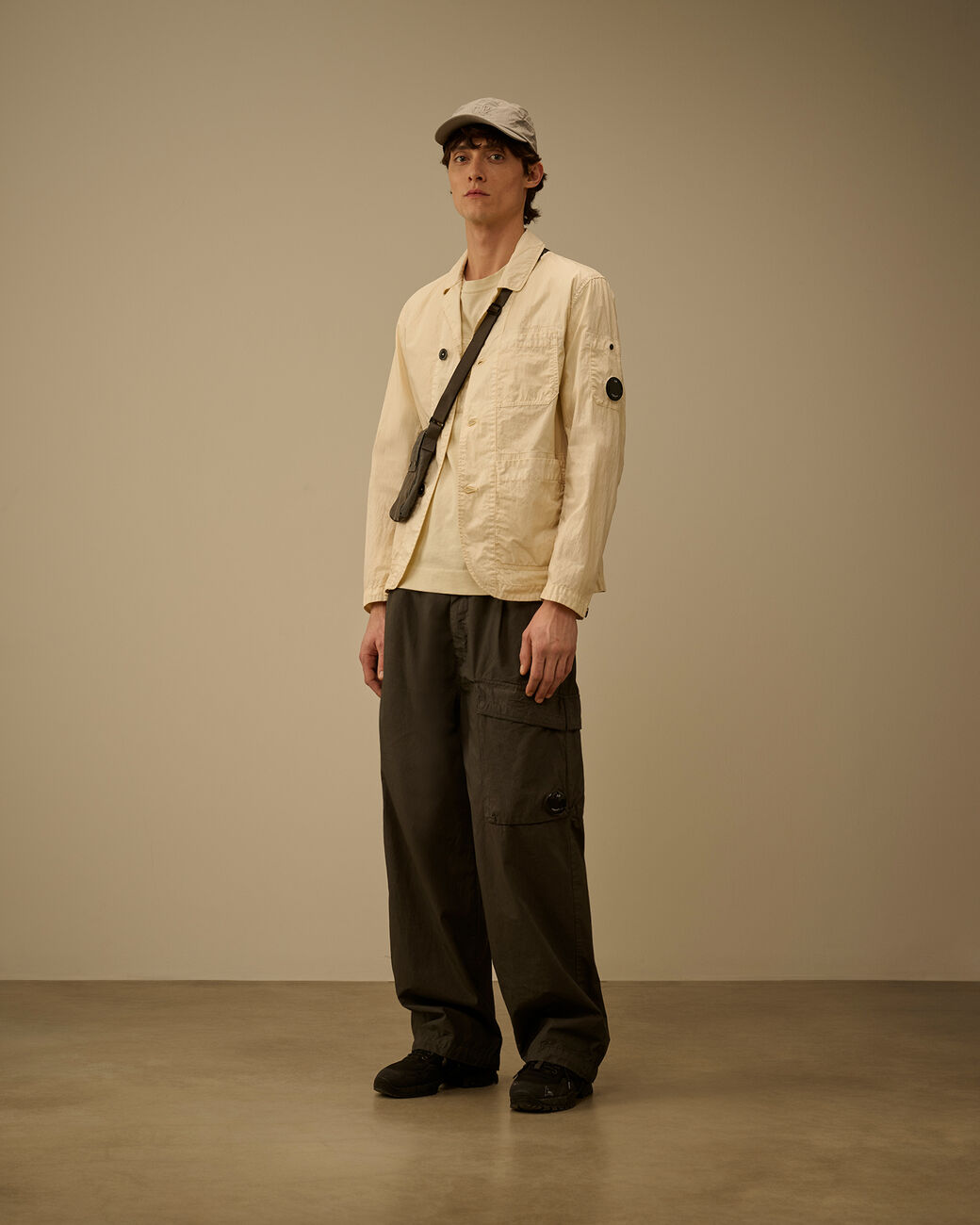 Cp Company Micro-Reps Boxy Leg Pocket Lens Pants