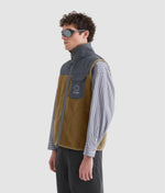 Murphy&Nye Crane Vest Smanicato Unisex in Pile Sherpa