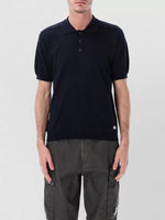 Cp Company Polo Collar Boston Dark Navy