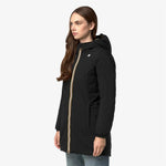K-way Giacca Denise St Thermo Double Black Pure/Green Army