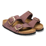 Birkenstock Arizona Big Buckle Pelle Nubuck Pepper Narrow Fit