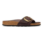 Birkenstock Madrid Big Buckle Pelle oliata Habana Narrow Fit