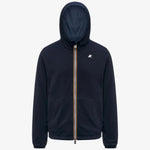 K-Way Giacca Unisex Jake Reversible Interlock