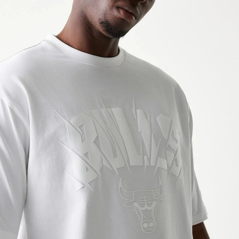 New Era T-Shirt Oversized Chicago Bulls NBA