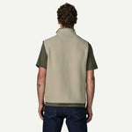 Patagonia Men's Retro Pile Fleece Vest Pelican Canopy Green