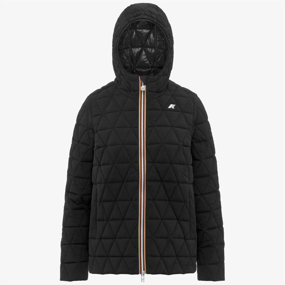 K-Way Giacca Madlaine Diamond Quilted Warm Black PureBlack Pure