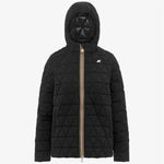 K-Way Giacca Madlaine Diamond Quilted Warm Black PureBlack Pure