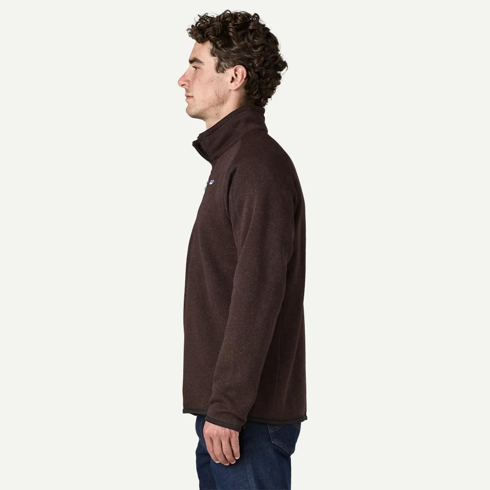 Patagonia Men's Better Sweater 1/4-Zip Fleece Den Brown