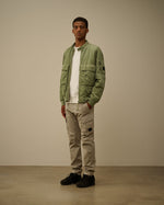 Cp Company Diagonal Raised Fleece Crewneck Lens Sweatshirt