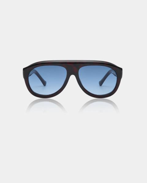 A. KJÆRBEDE Rio Demi Tortoise Sunglasses