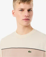 Lacoste T-shirt in Cotone Color Block