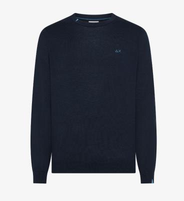 Sun68 Maglia Blu Navy