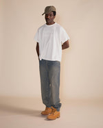 Daily Paper Raglan Stacked Dias Washed Jersey T-Shirt