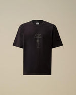 Cp Company Twisted Short Sleeve Logo T-Shirt