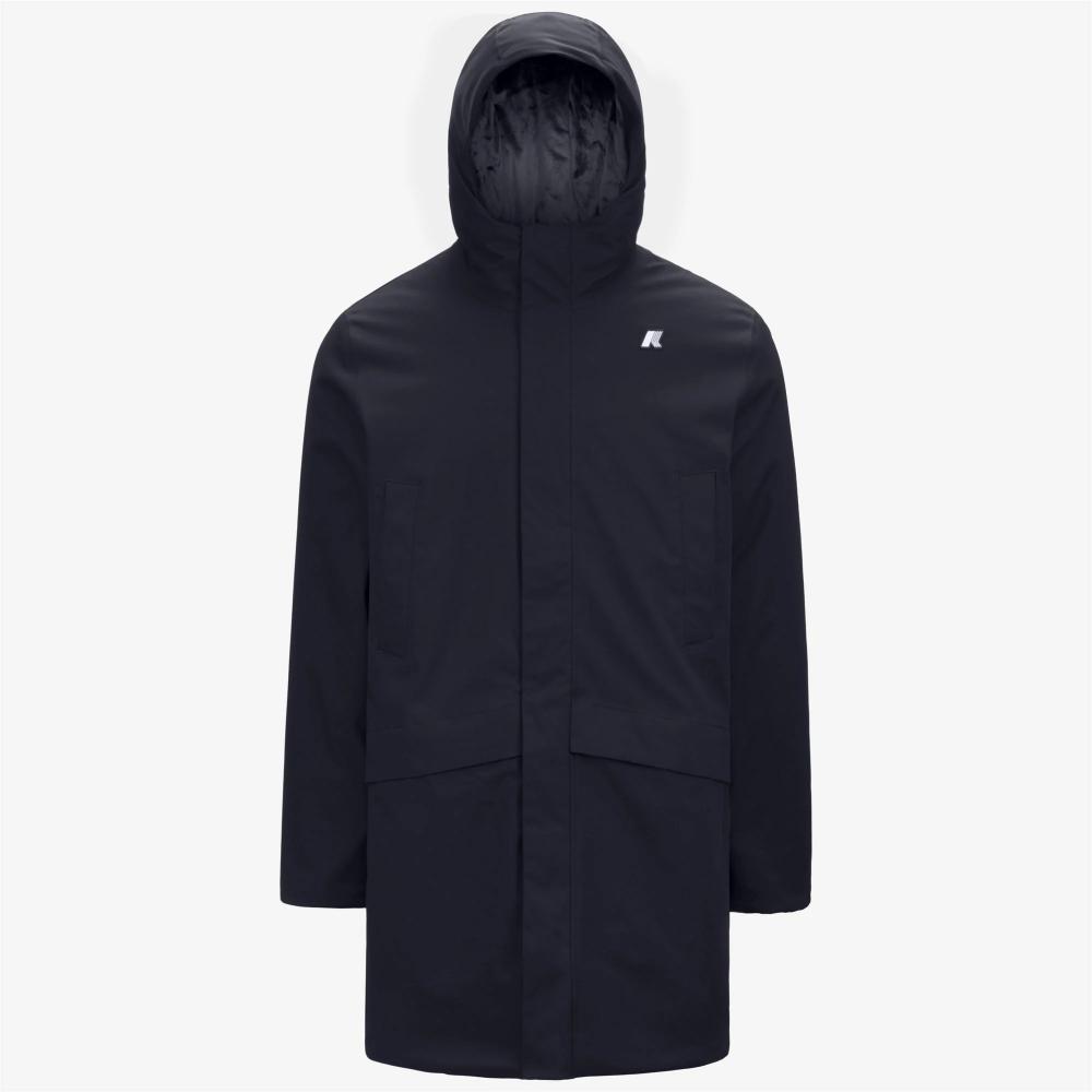 K-way Giacca Jarno Twill Marmotta Blue D-Blue A