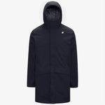 K-way Giacca Jarno Twill Marmotta Blue D-Blue A