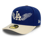 New Era 59FIFTY Fitted LA Dodgers MLB Team Wings Blu