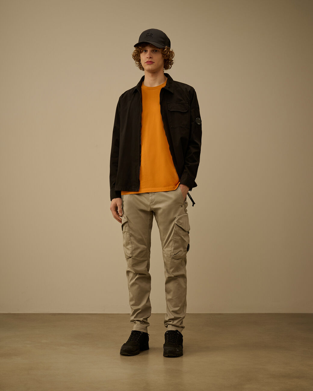 Cp company Jersey Short Sleeve Logo Patch T-Shirt