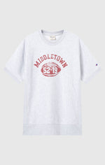 Champion Felpa a Maniche Corte Reverse Weave