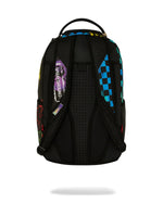 Sprayground Zaino Shark Central Stencils- Black Dlxsv