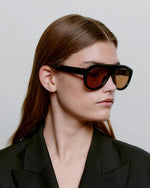 A. KJÆRBEDE Rio Black Sunglasses