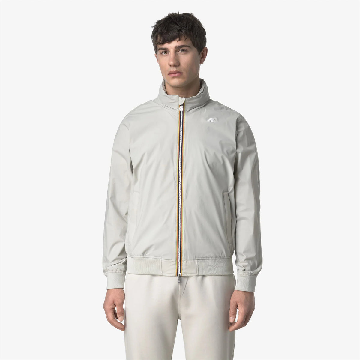 K-Way Giacca Amaury Stretch Nylon Jersey