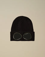 Cp Company Extrafine Merino Wool Goggle Beanie