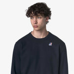 K-Way Felpa Nael Brushed Pc Blue Depth