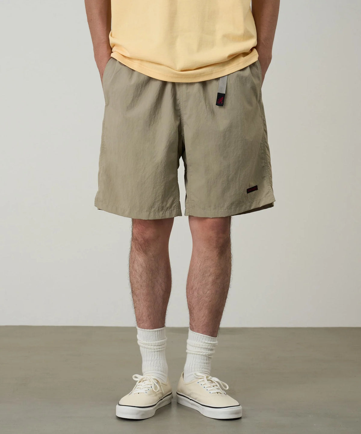 Gramicci Nylon Packable G-Shorts Milk Tea