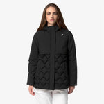 K-Way Giacca Siphane Hybrid Warm Shell Black Pure