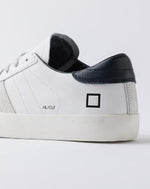 D.A.T.E. Hill Low Calf White Blue