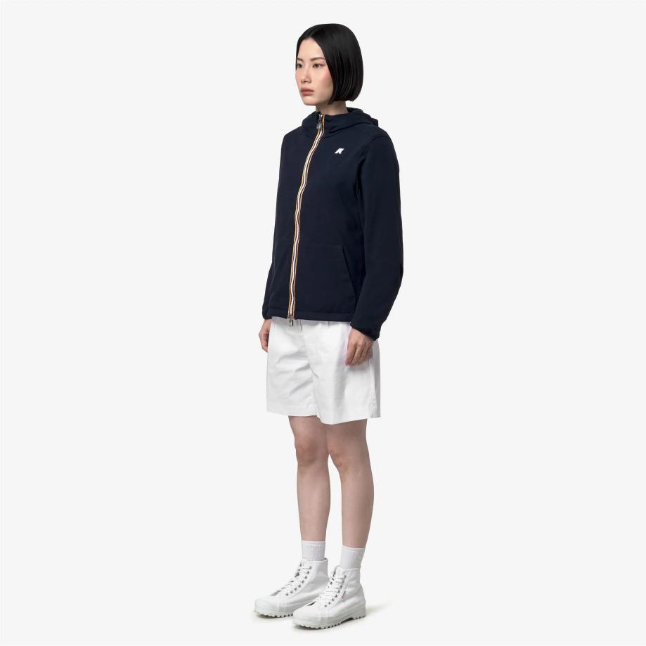 K-Way Giacca Unisex Jake Reversible Interlock