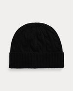 Polo Ralph Lauren Berretto in Misto Lana Merino a Trecce