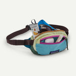 Patagonia Terravia Mini Hip Pack 1L Patchwork: Snowmelt Blue