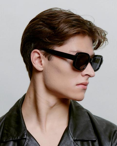 A. KJÆRBEDE Pluto - Black Sunglasses