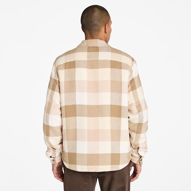 Timberland Overshirt con Fodera a Pelo Lungo